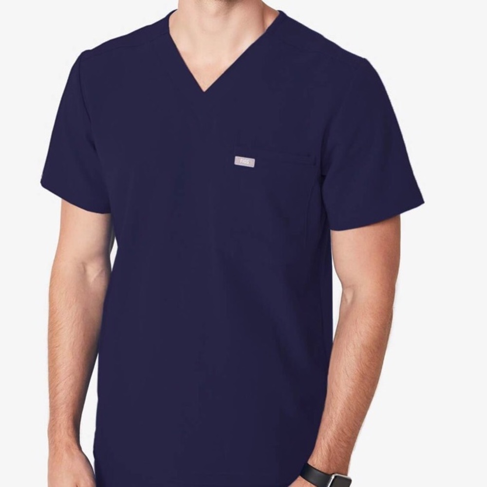 Figs Leon Scrub Top Large
